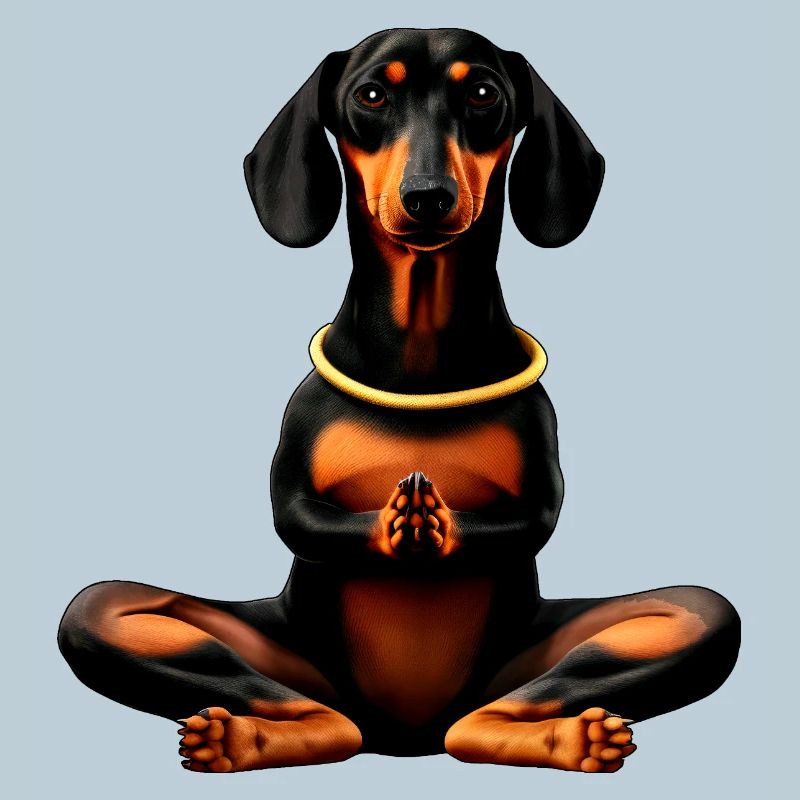 Teckel de yoga