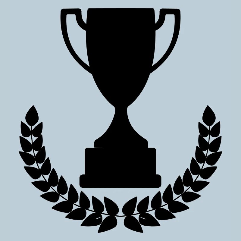 Couronne de laurier de la coupe de sport Cup