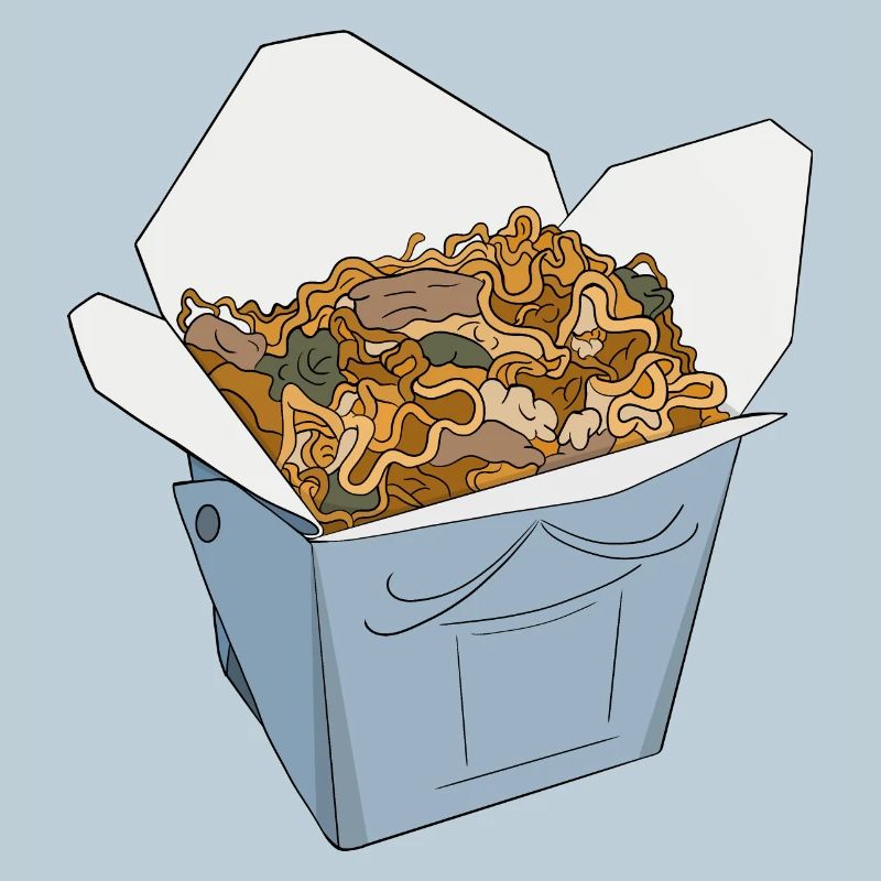Cool Take Away Food Box