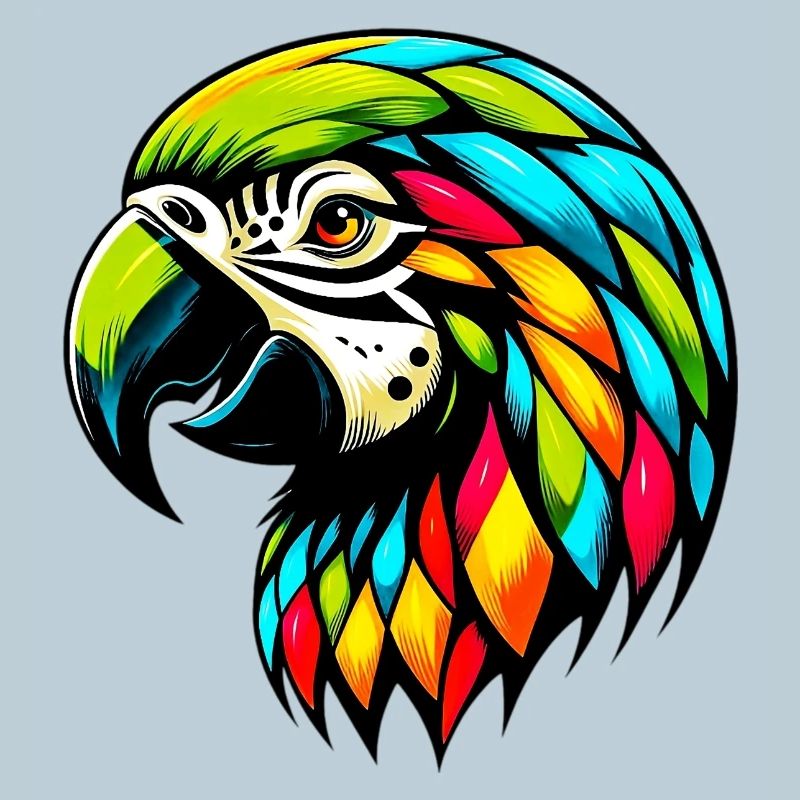 Harlequin parrot