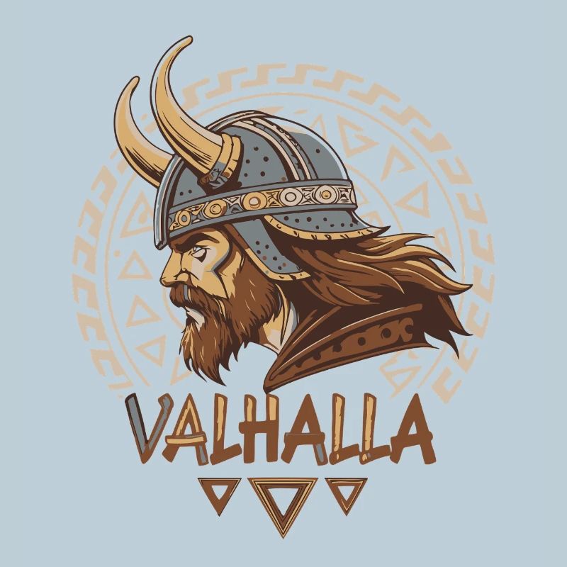 Viking Valhalla Runic Helmet