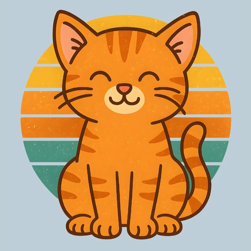 Retro Cat Vibes
