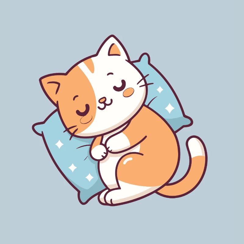 Cozy Kitten Resting