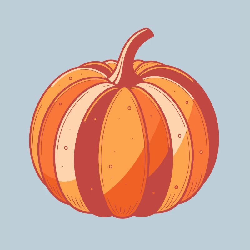 Pumpkin Pop Art Autumn