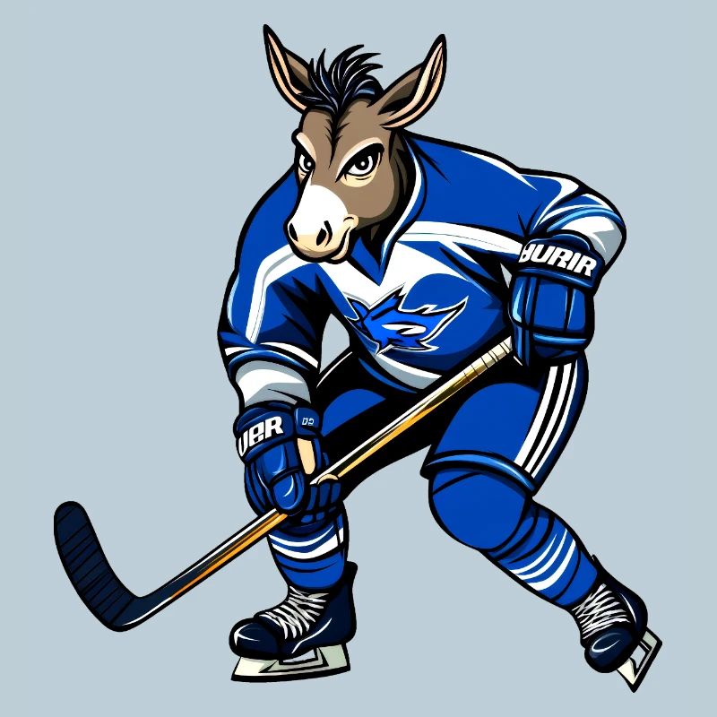 Esel Eishockeyspieler