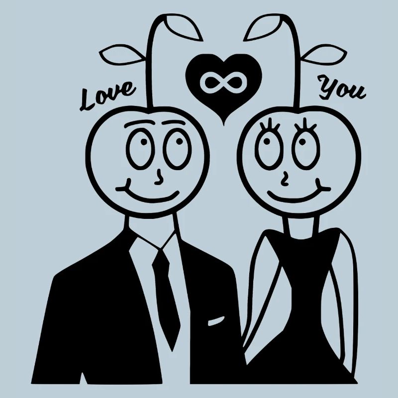 Happy Kirsche - Paar Design