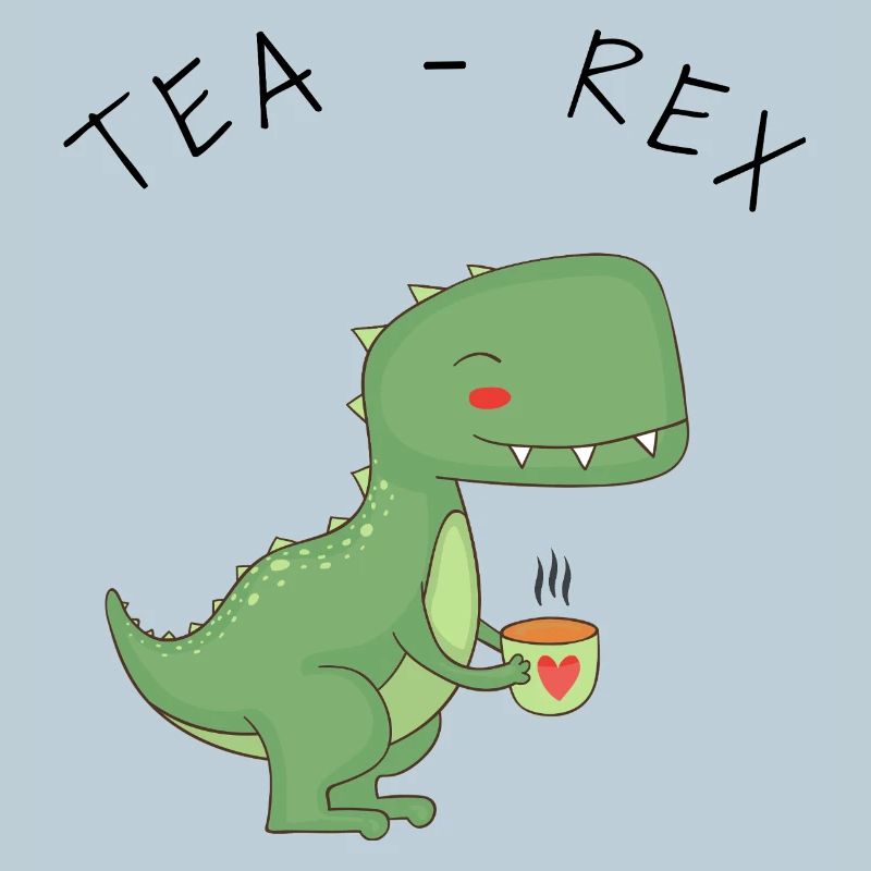 Drôle de thé T-Rex