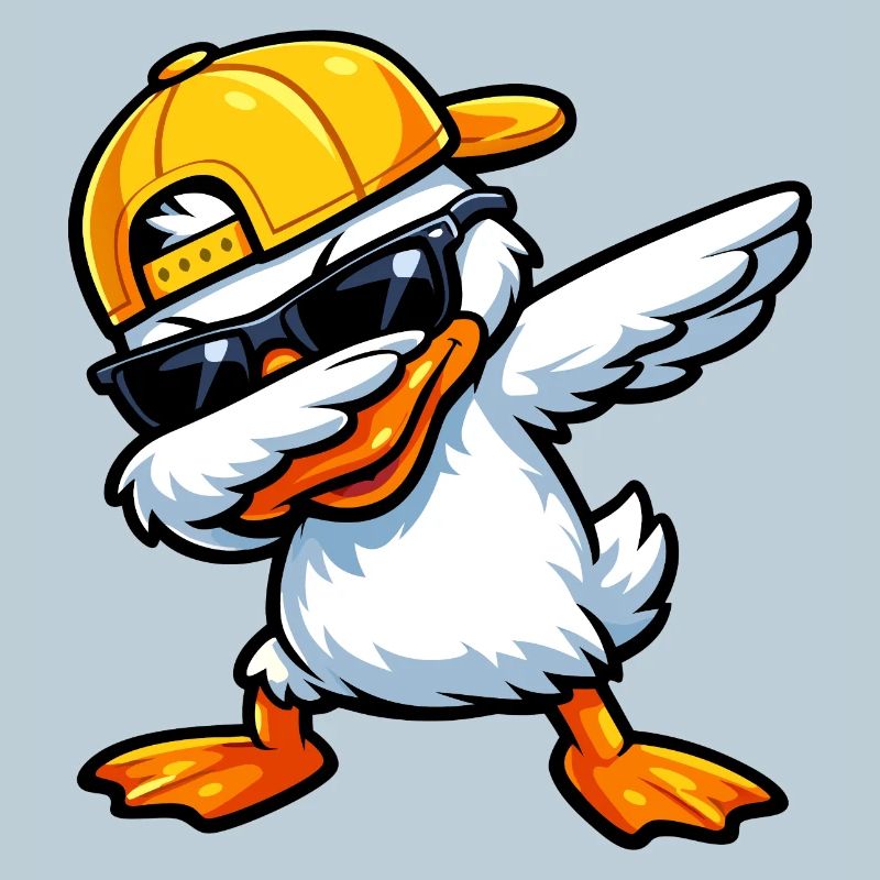 Dabbing Duck