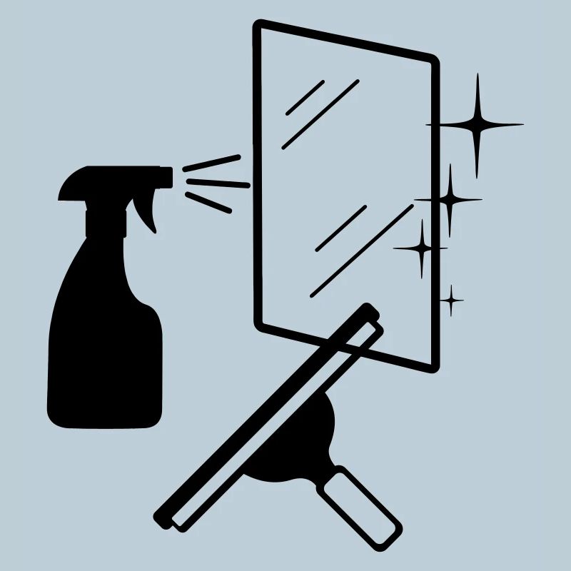 Glaze washer window and trigger and sprayer