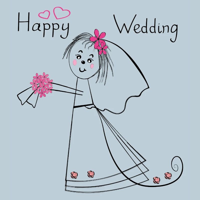 Happy Wedding Hochzeit