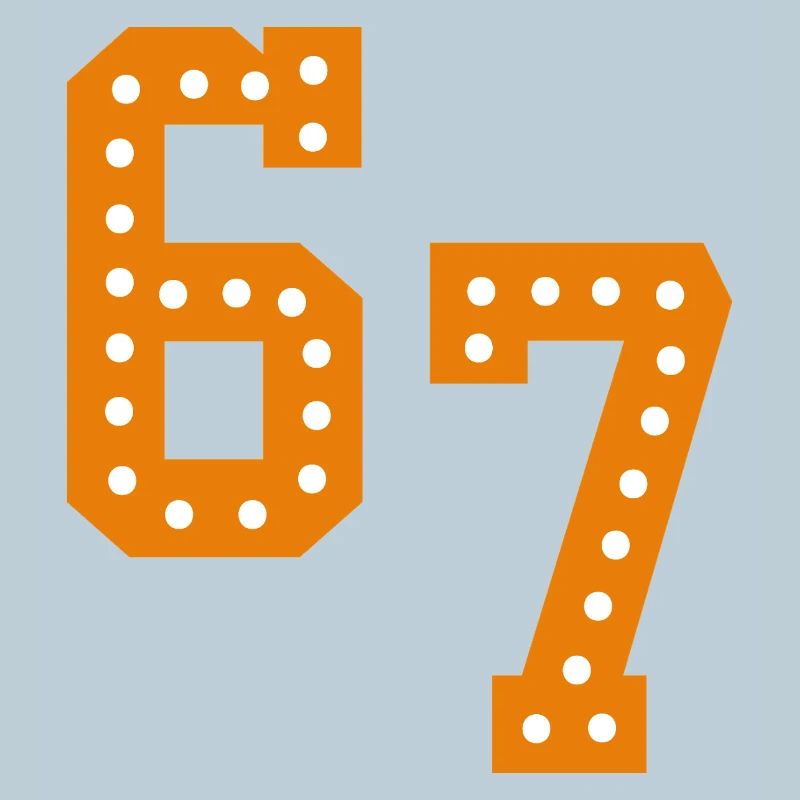 6 7 – Trendy minimalist text design,