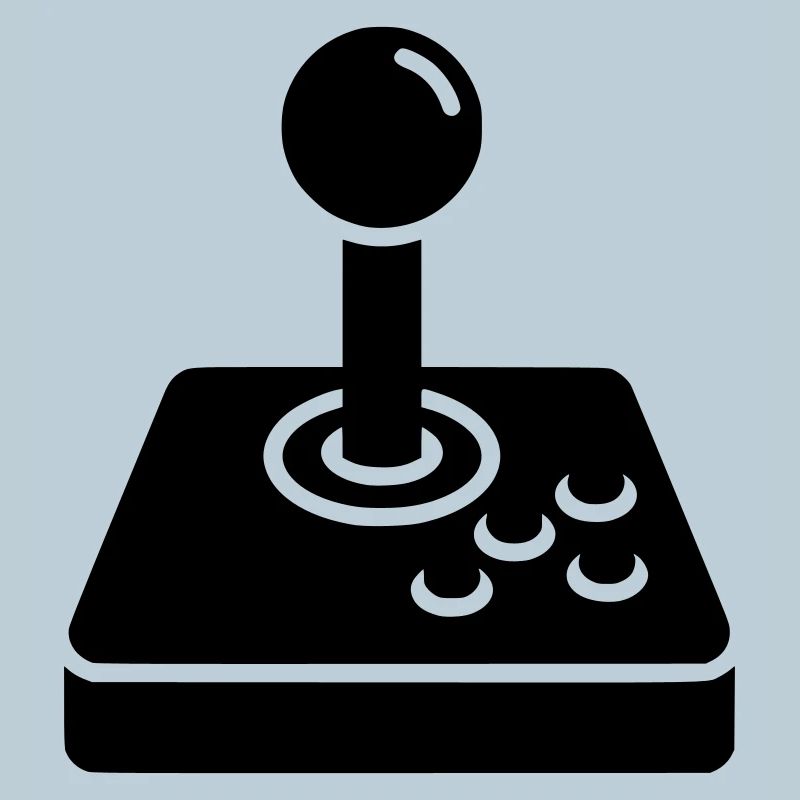 Icône d’arcade rétro joystick