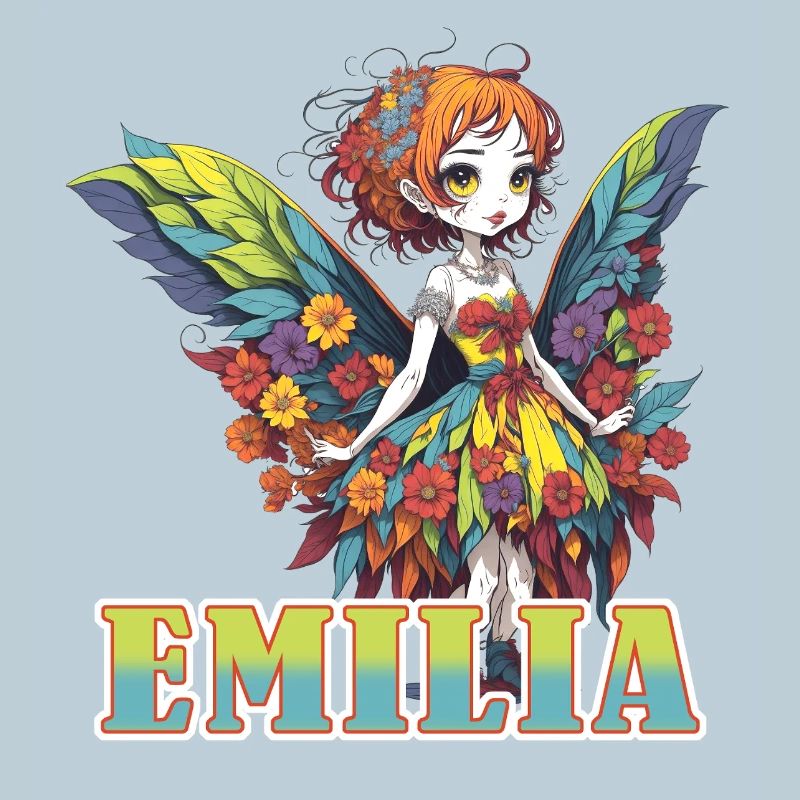 Emilia - Mädchenname - Fee 