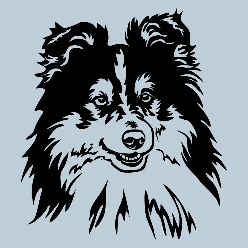 Sheltie Head
