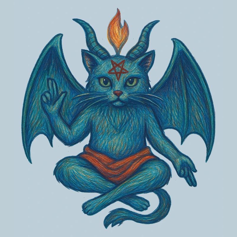 Cat Baphomet 