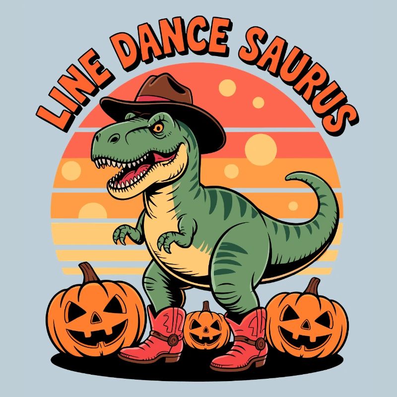 LineDance Saurus Halloween