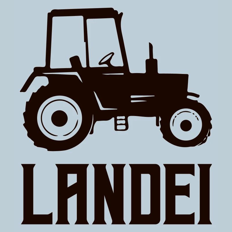Traktor Silhouette Landei