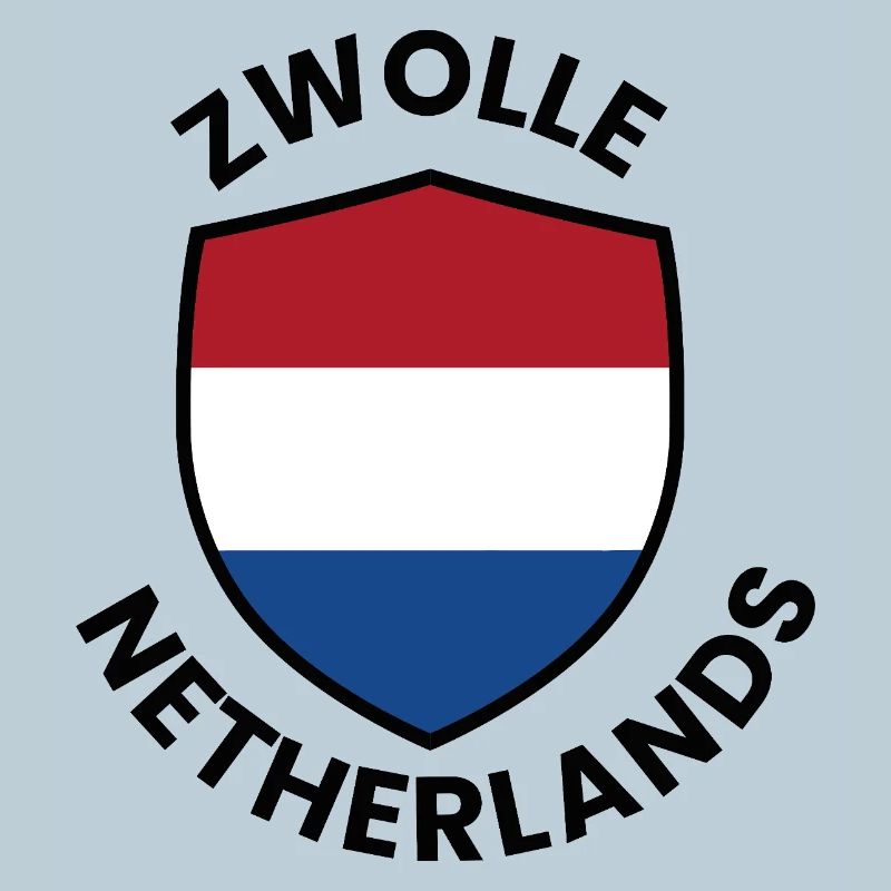 Bouclier du drapeau Zwolle