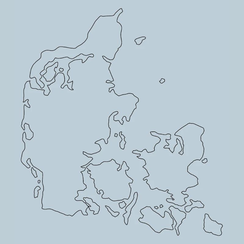 Denmark map