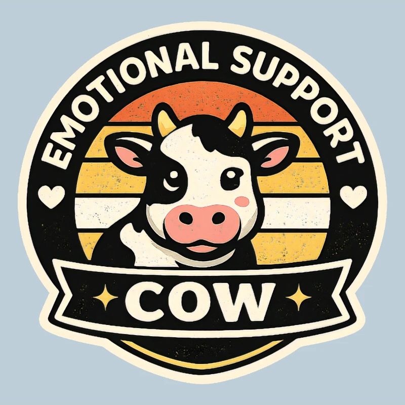 Vache chanceuse