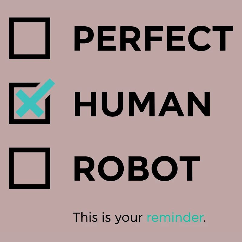 Perfect Human Robot – Minimal Checkbox Statement