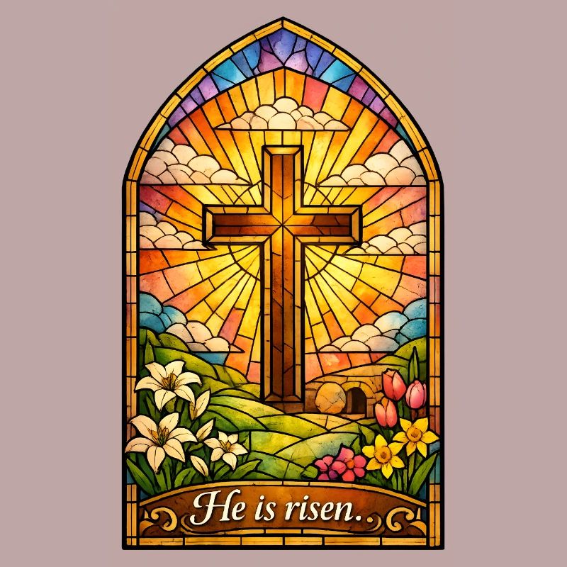 He is Risen Easter Jesus Easter