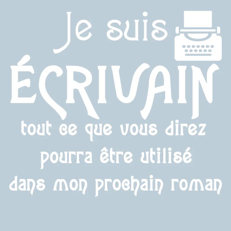 Je suis écrivain