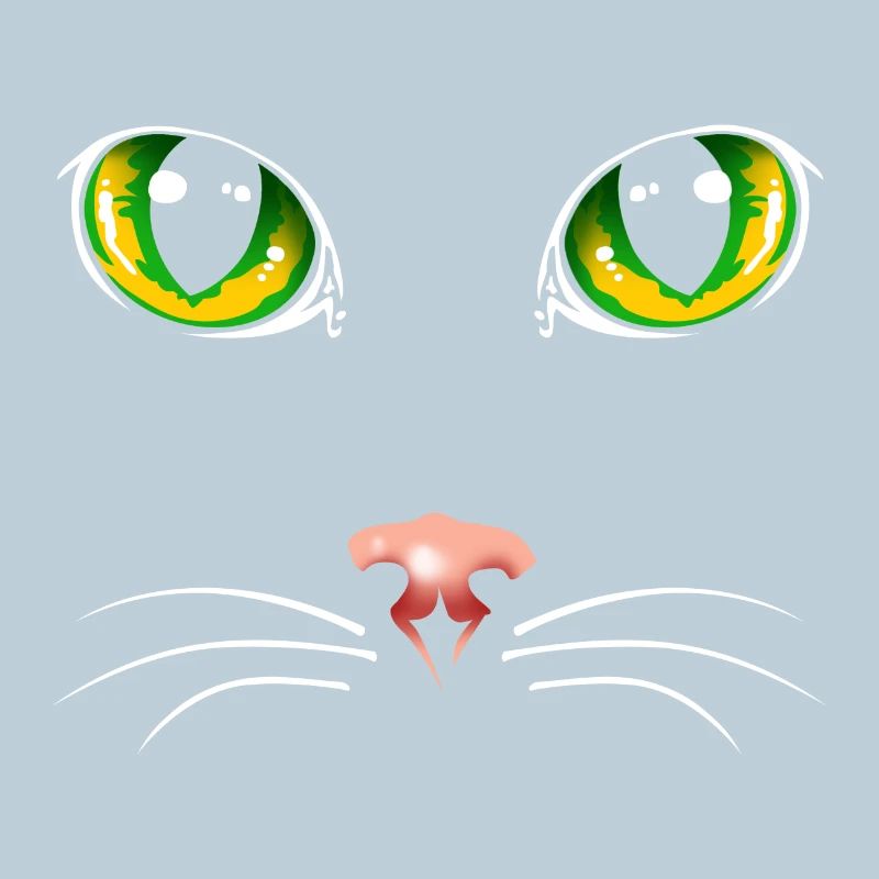 Black cat eyes