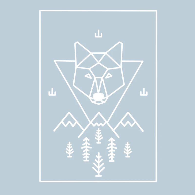 Fox mountains nature forest