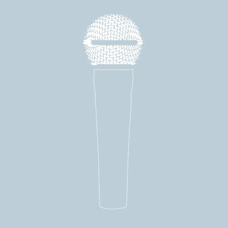 Conception de la silhouette du microphone