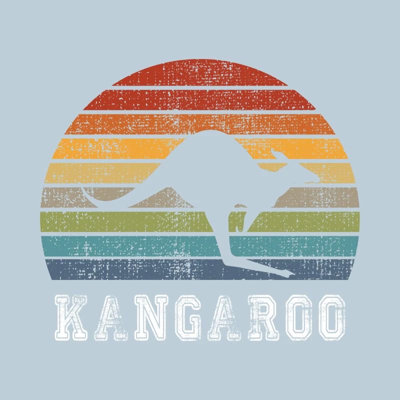 Kangaroo Vintage Design / Gift