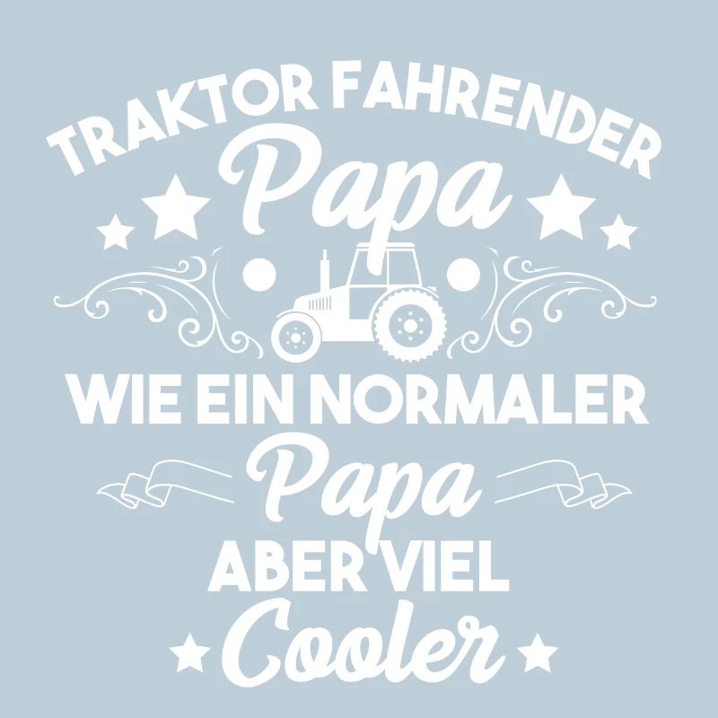 Papa Landwirt Traktor