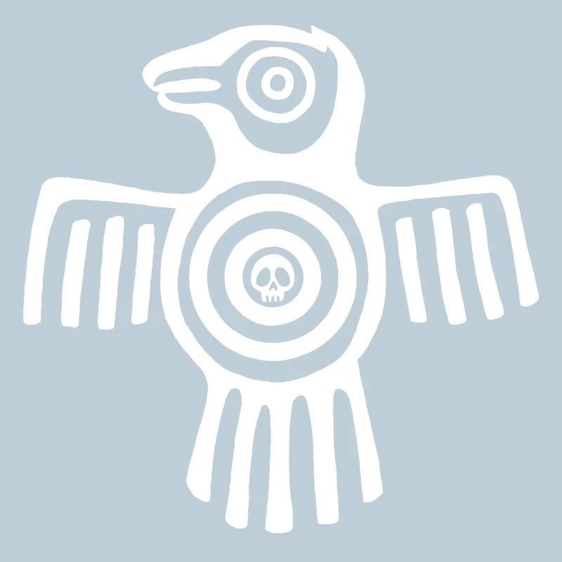 Oiseau inca blanc