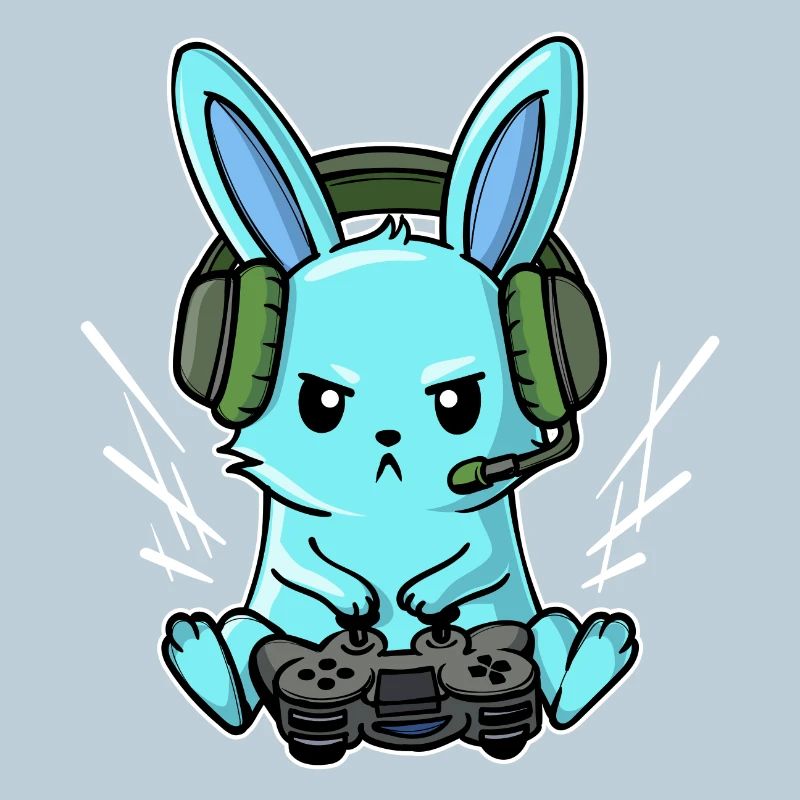 Gamer Headset Controller Joystick Zocker