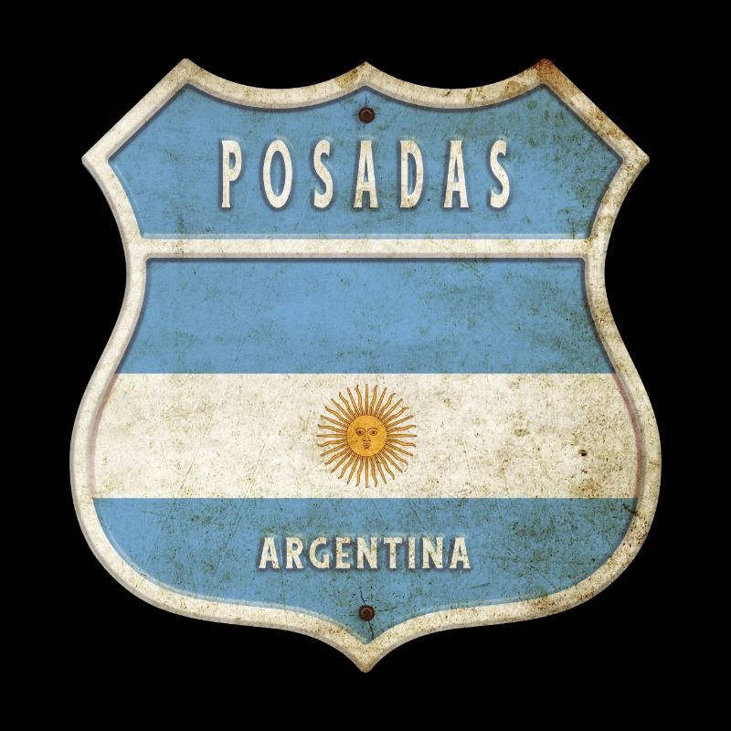 Posadas Argentine Armoiries Drapeaux Design