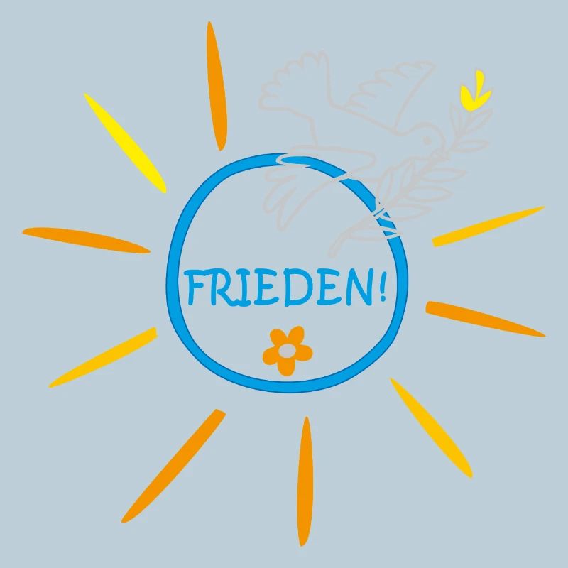 Friedenstaube, Sonne, Frieden, Ukraine