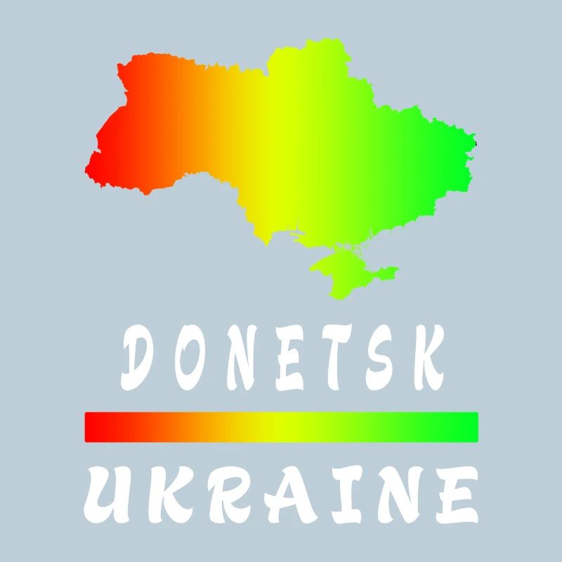 Donetsk Ukraine Regenbogen Design
