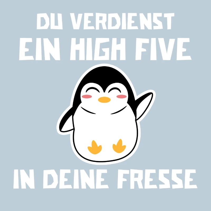Vogel Pinguin Tier Humorvoll Statement
