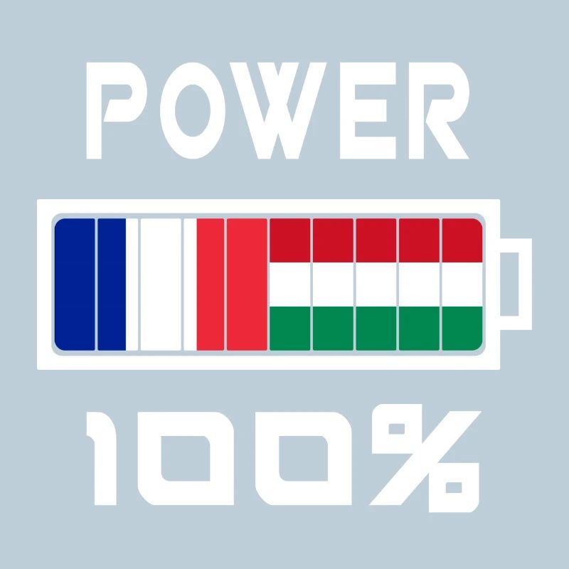 Ungarn und Frankreich Power 100%