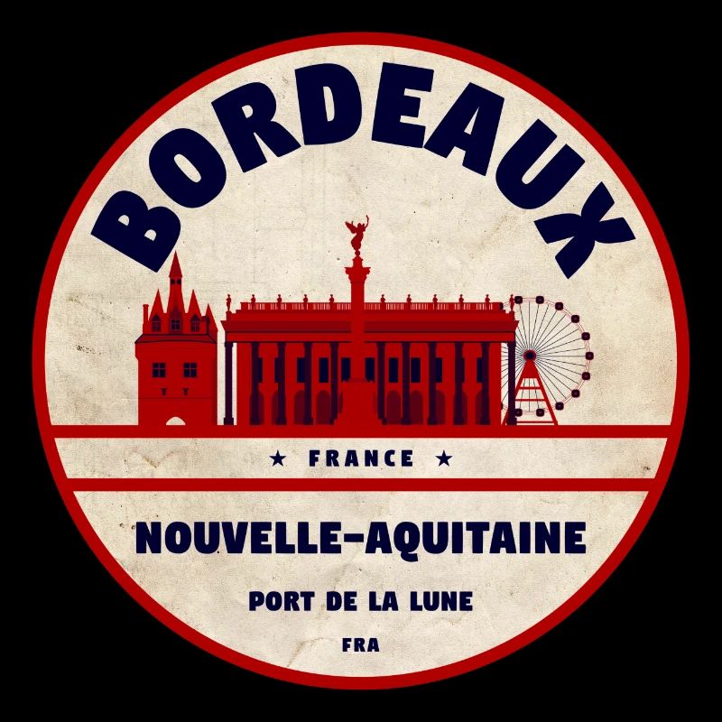Bordeaux Port de la Lune Vintage