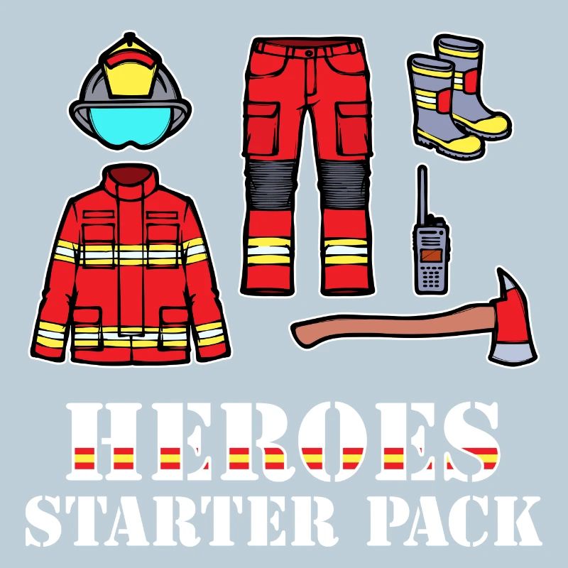 Firefighter Helmet Lifesaver Firefighter Statement