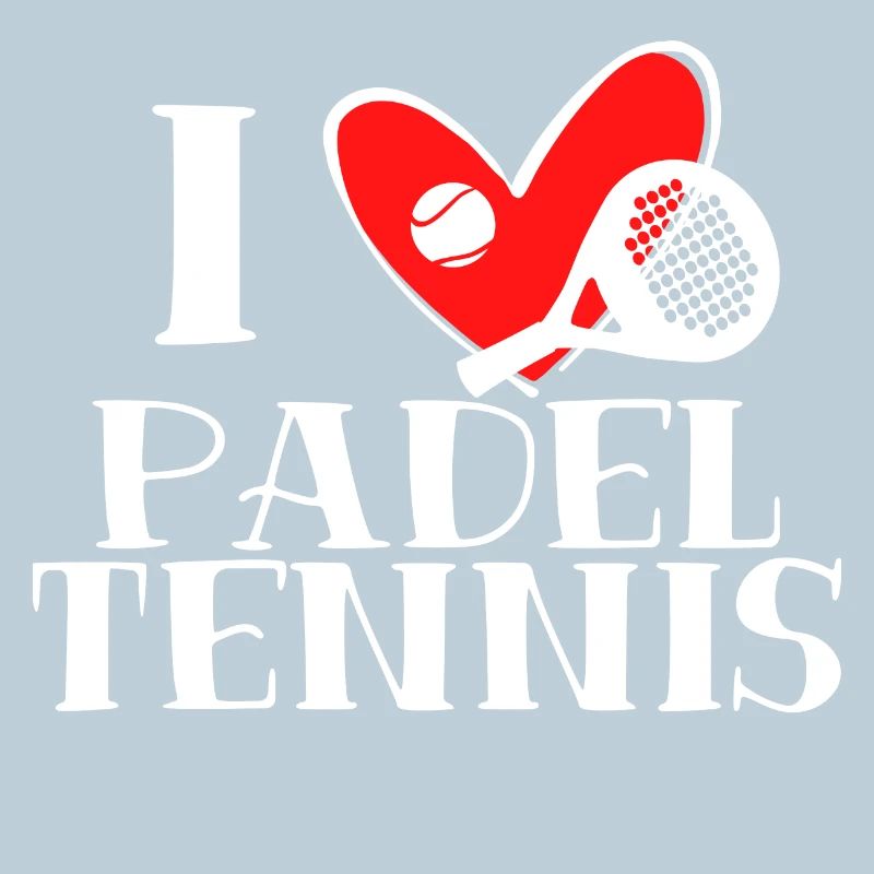 Player Heart I Love Padel Statement Racket