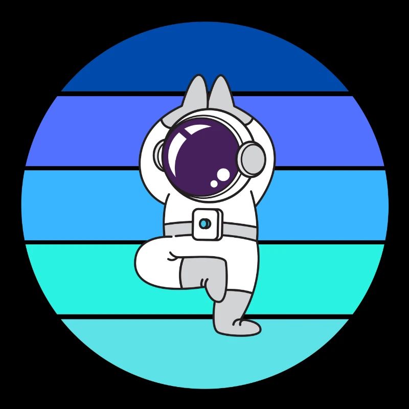 astronaut, flying rocket space