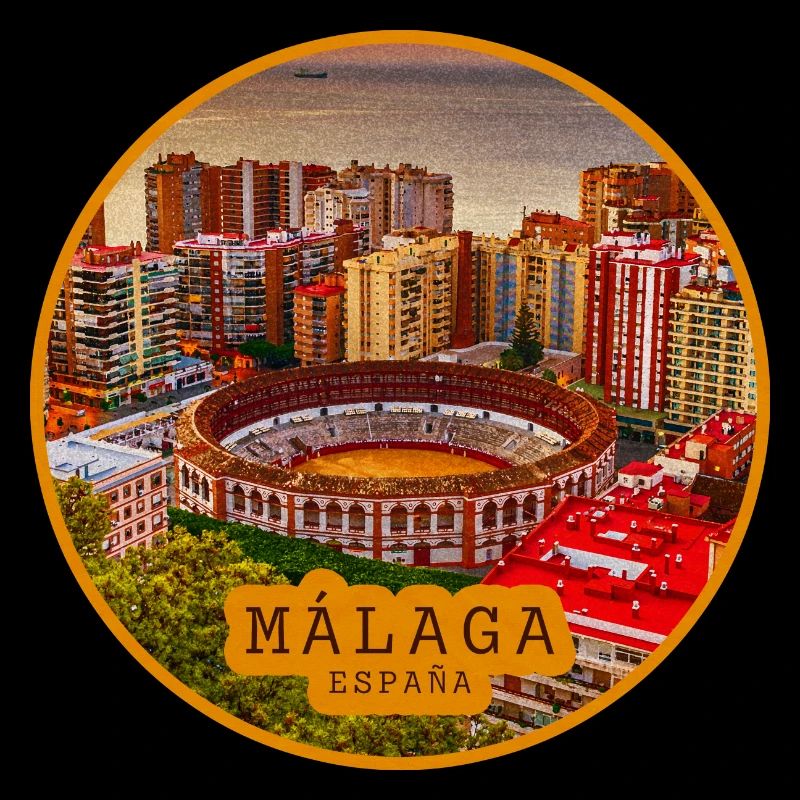Panorama des arènes de Malaga
