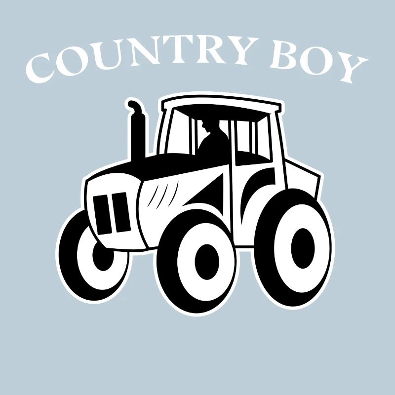 Country Life Farmer Statement Tractor Vehicle