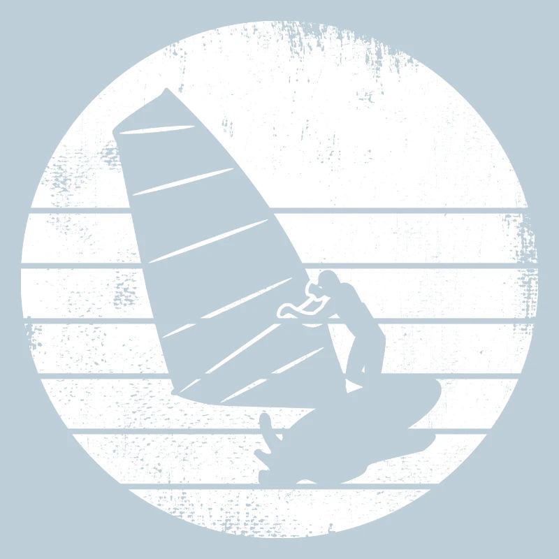 Dessin de planche à voile