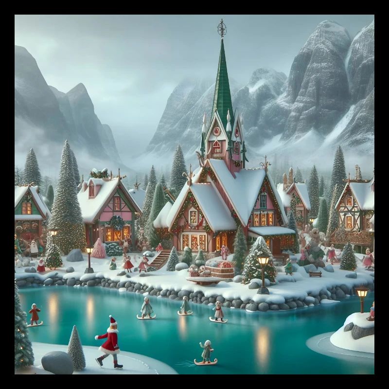 Scandinavian Christmas Village