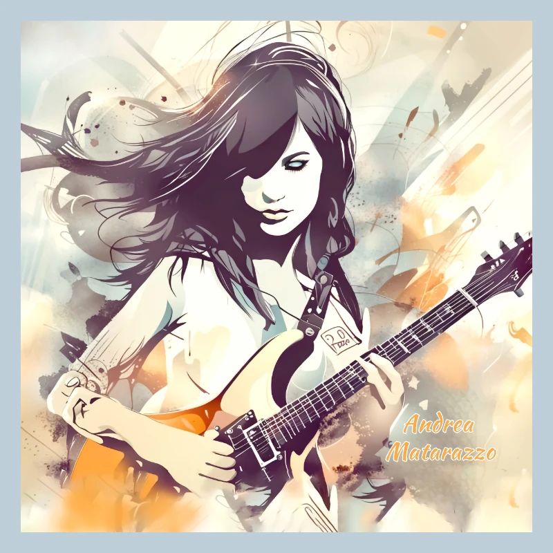 Mädchen, das Musik liebt 2