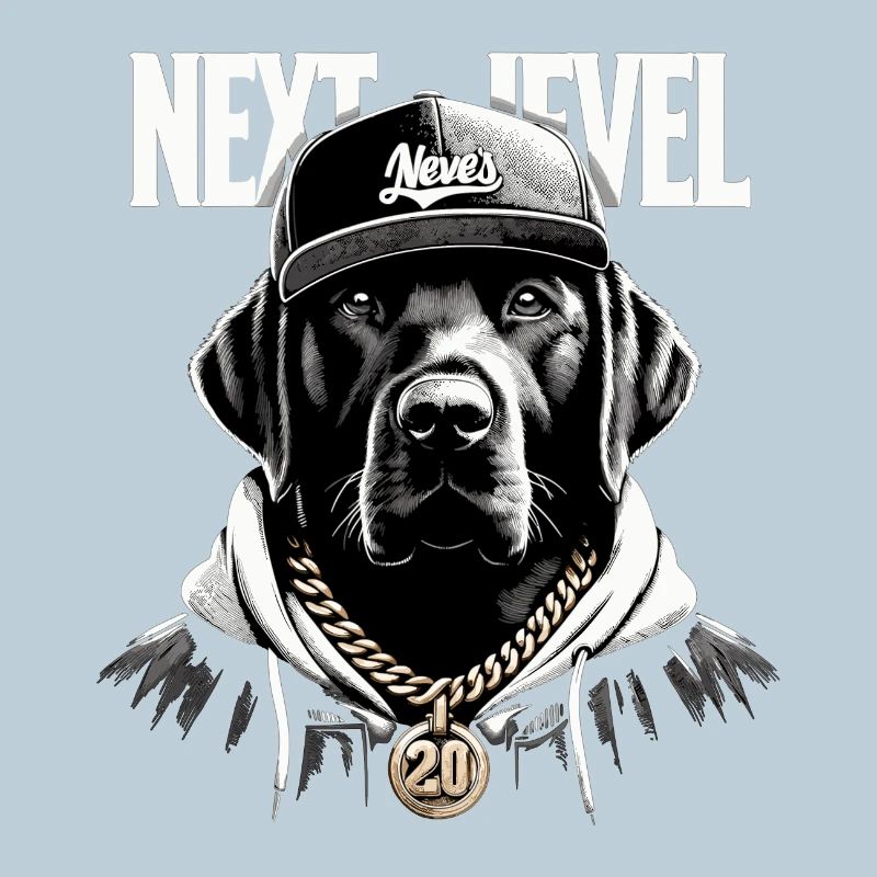 Black Labrador Next Level Dog Gift