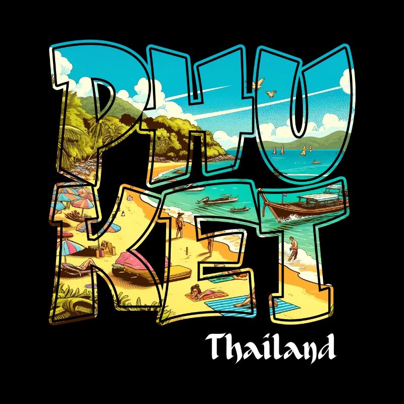 Phuket Thailand beach vacation design